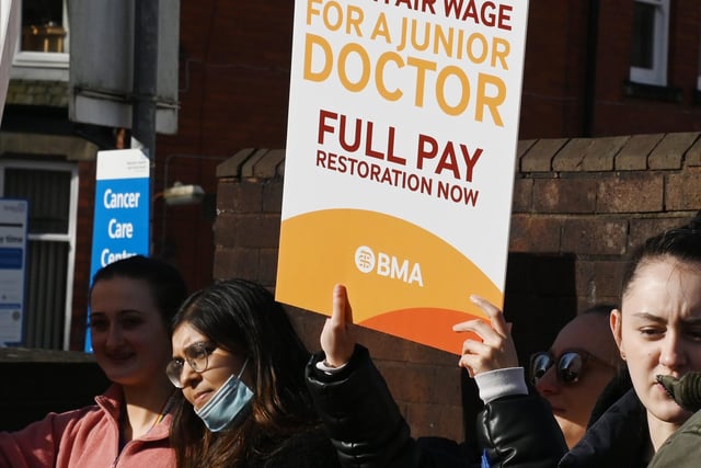 Junior doctors at Wigan's hospitals will be on strike for four days