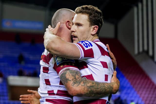 Wigan Warriors have named their team to face Salford Red Devils