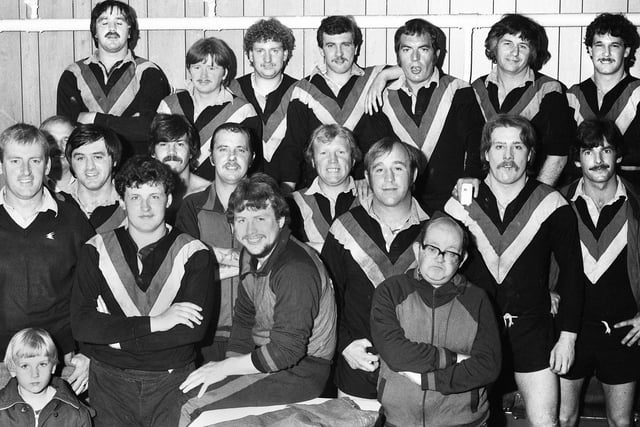 St. Cuthberts, Pemberton, amateur rugby league team in May 1982.