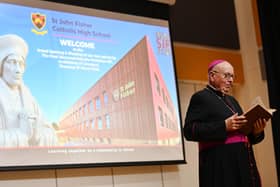The blessing was by Archbishop of Liverpool Rev Malcolm McMahon, pictured.