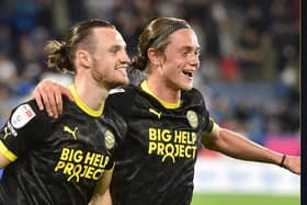 Will Keane celebrates his opener with Thelo Aasgaard