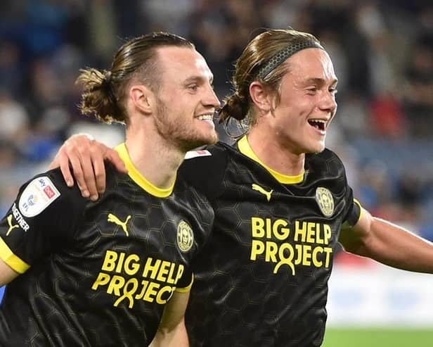 Will Keane celebrates his opener with Thelo Aasgaard