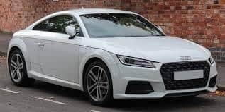 And Audi TT similar to the one taken by Kieran Turner