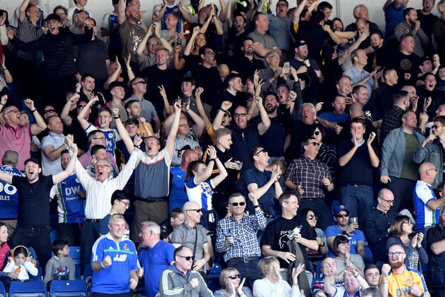 Average attendance (home fans only): 10,081. Local authority population (2021 census): 329,300. Percentage of population attending: 3.1%. Number of clubs in local authority: 1.