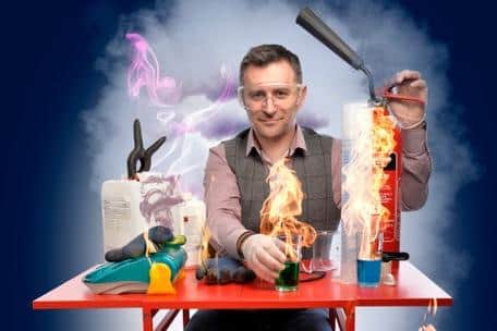 Mark Thompson's Spectacular Science Show is heading to Wigan