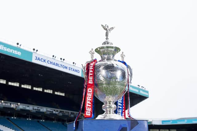 Wigan Warriors take on St Helens at Elland Road in the semi-finals of the Challenge Cup