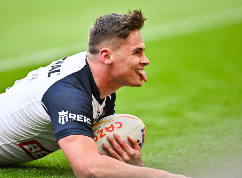 St Helens' Jack Welsby scored the first try of the tournament