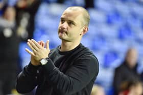 Shaun Maloney thanks the travelling Latics fans after the defeat at Reading