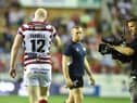 Liam Farrell went off injured against St Helens