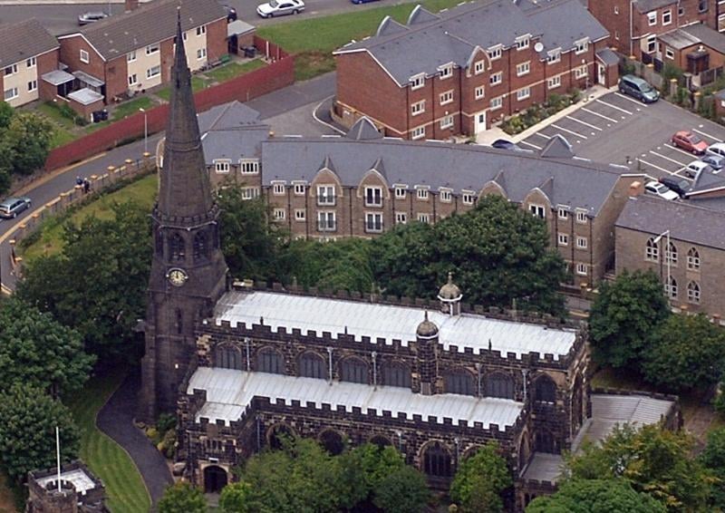 A view of St Wilfrid's church, Standish