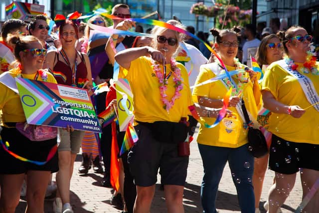 WWL staff celebrate Pride