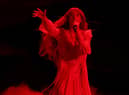 Florence Welch, lead singer of the band of Florence + the Machine