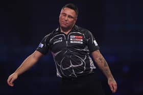 Gerwyn Price was not best pleased as the PDC returned to Wigan on Monday