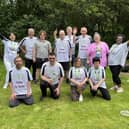 Patients and staff at Fir Trees enjoy the sports day