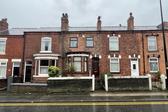 This 3 bed terraced on Ormskirk Road in Pemberton is for sale for £70,00