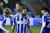 Callum McManaman leads the celebrations against Bolton in midweek