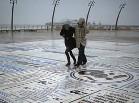It's going to be a wet one on Monday morning.