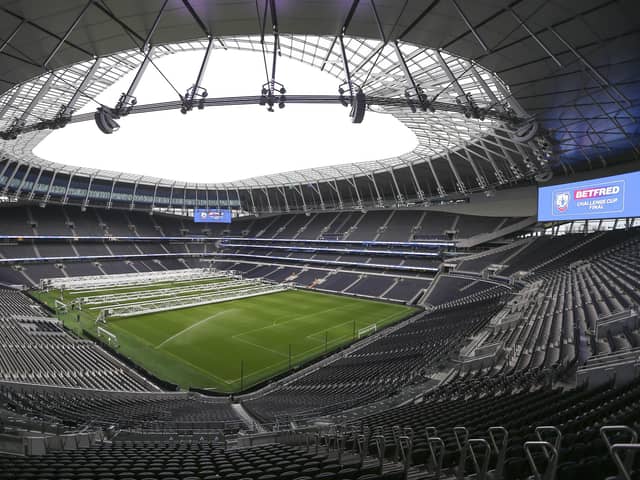 The Tottenham Hotspur Stadium will host this weekend's Challenge Cup final