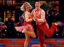 Kaye Adams and Kai Widdrington during the live show of Strictly Come Dancing