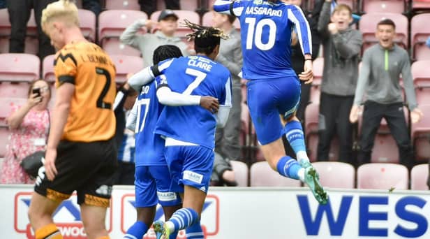 Thelo Aasgaard marked his return from a month out with a shoulder problem by scoring the winner against Cambridge