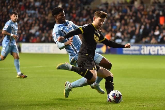 The return of Callum Lang was one of the few positives for Latics at Coventry