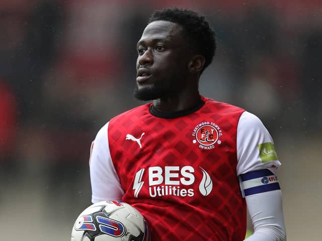 Latics are chasing Fleetwood Town captain Brendan Wiredu