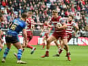 Harvie Hill in action against Wakefield