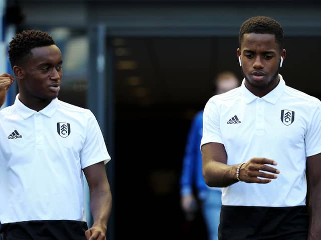 The Sessegnon twins - Steven (left) and Ryan (right) - pictured during their time together at Fulham