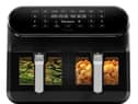 The AFW20 Air Fryer featuring a double compartment and visible window