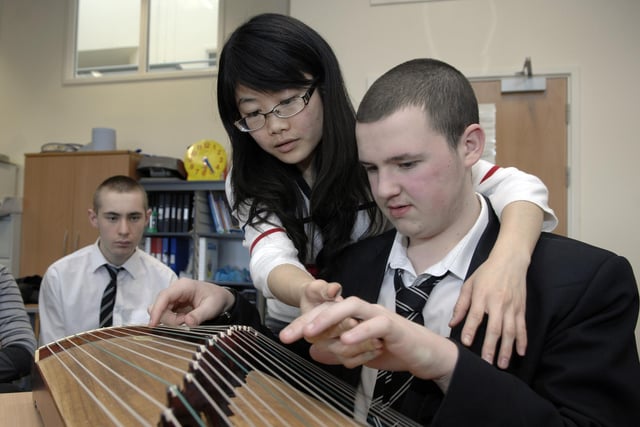 Oakfield High School in Hindley held an international week that also celebrated the Chinese New Year
