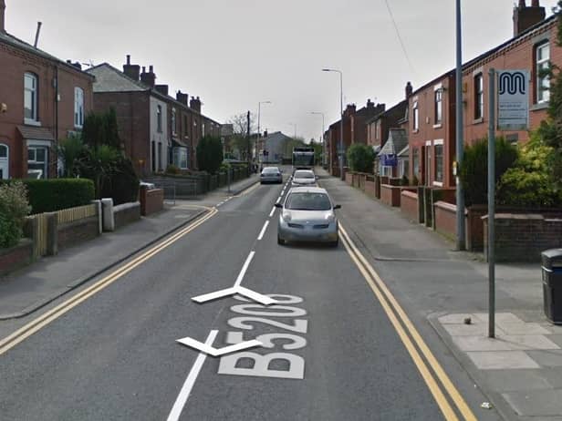 Moor Road in Orrell
