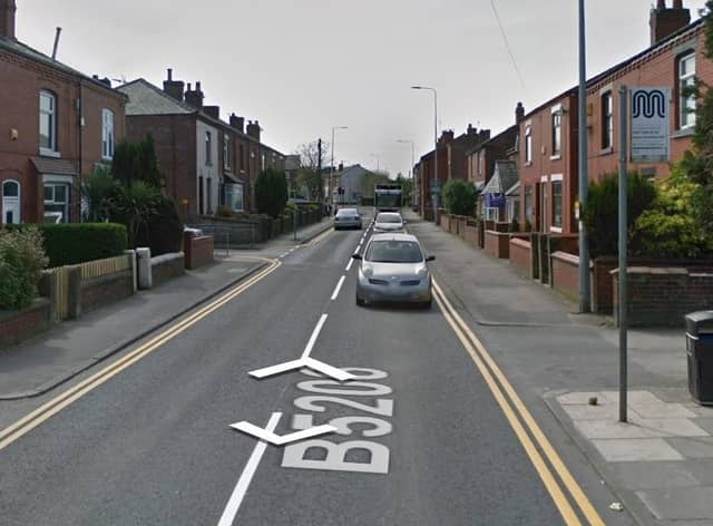 Moor Road in Orrell