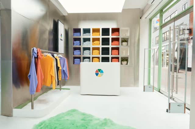 Inside the colourful Nicce store. Image: Sister London