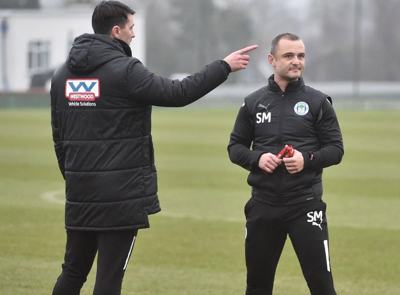 Day one of the Wigan Athletic era under Shaun Maloney