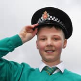 Pupils at St Aidan's Catholic Primary School, Wigan, enjoy a Police Inspiration Day, an interactive day showcasing and celebrating everything the Police do.