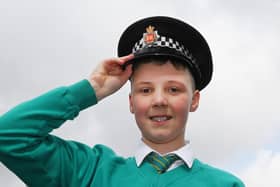 Pupils at St Aidan's Catholic Primary School, Wigan, enjoy a Police Inspiration Day, an interactive day showcasing and celebrating everything the Police do.