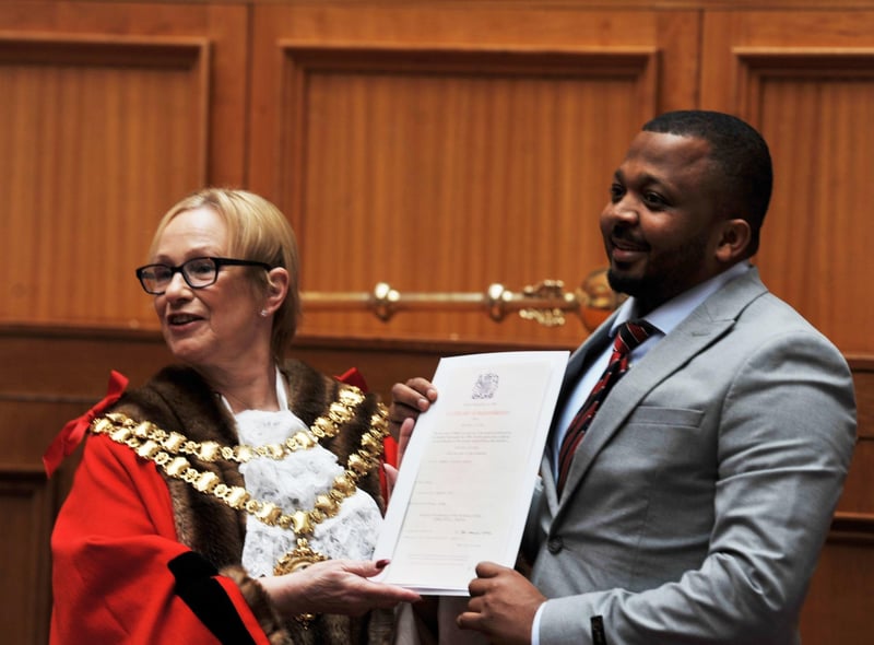 Wigan British Citizenship ceremony - March 2022