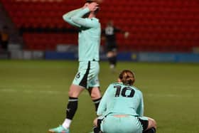 Doncaster celebrate as Latics are dumped out of the Bristol Street Motors Trophy on penalties