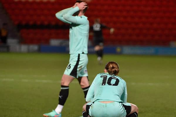 Doncaster celebrate as Latics are dumped out of the Bristol Street Motors Trophy on penalties