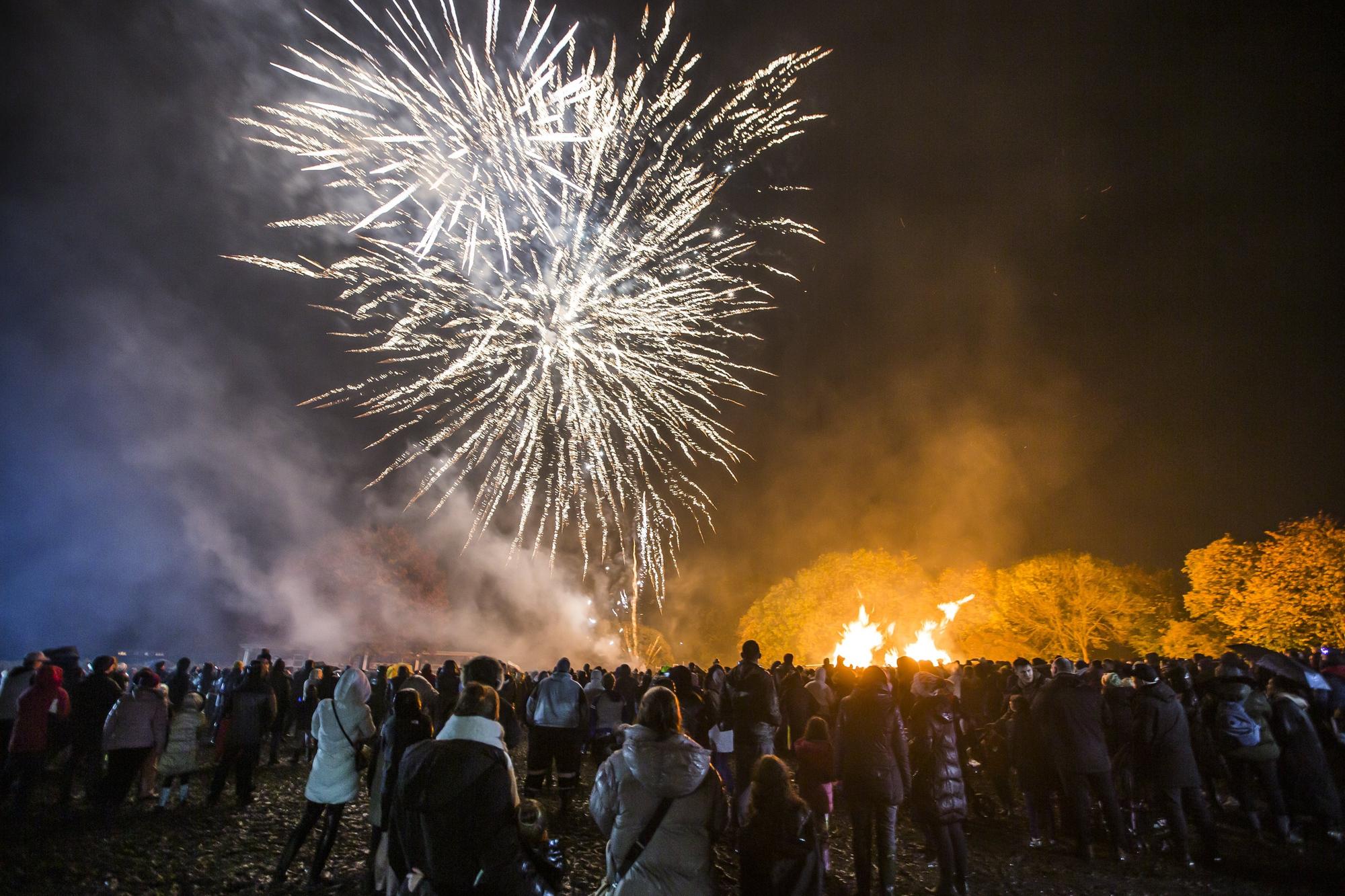 Organised events are being held around the borough to mark Bonfire Night