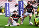 Abbas Miski scored in Lebanon's victory over Jamaica (Photo by Gareth Copley/Getty Images)