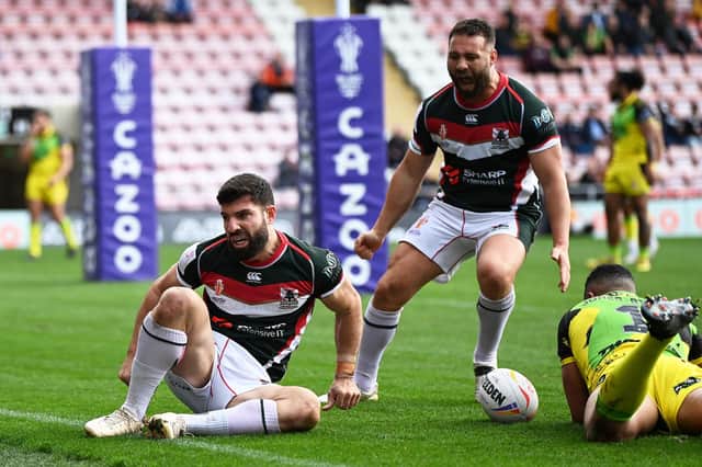 Abbas Miski scored in Lebanon's victory over Jamaica (Photo by Gareth Copley/Getty Images)