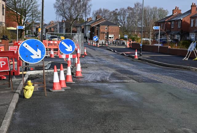 A pinch point has deliberately been created to slow down Preston Road traffic so that pedestrians and cyclists can safely cross. But it turns out that too much of the carriageway was pinched