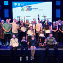 2025 Believe Sports Awards winners on stage at The Edge Conference Centre