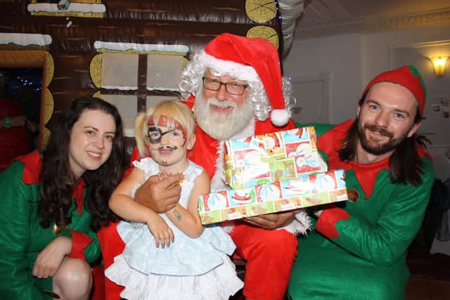 Fun at a previous Santa in July event organised by Blessings In Disguise