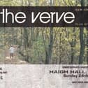 A ticket for The Verve concert at Haigh Hall