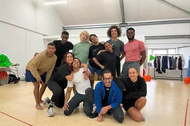 The cast of Shut Up I'm Dreaming which is set to embark on a schools tour