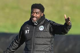 Kolo Toure has been hard at work on the training ground this week