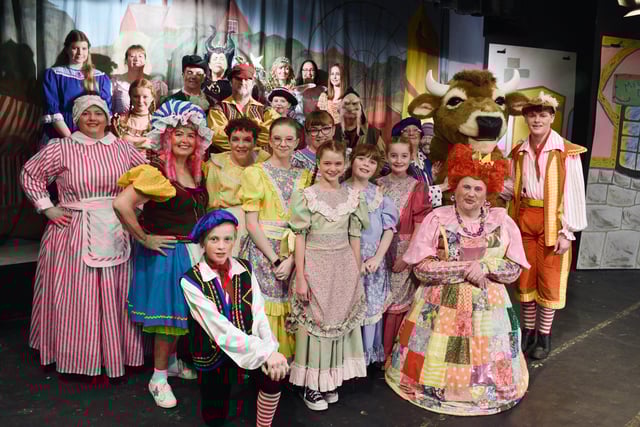 Members of St Michael's Amateur Dramatic Society get ready for their 66th year of pantomime productions in Wigan, with this year's production Jack and the Beanstalk.