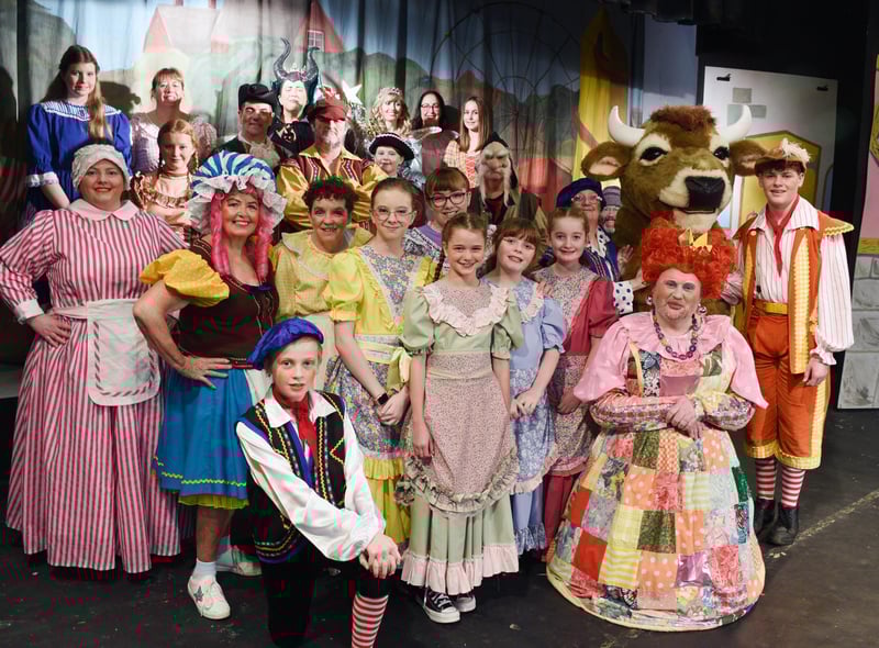 Members of St Michael's Amateur Dramatic Society get ready for their 66th year of pantomime productions in Wigan, with this year's production Jack and the Beanstalk.